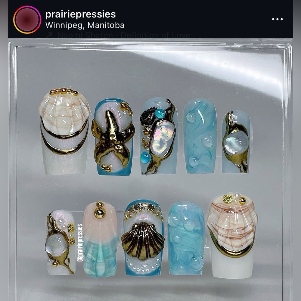 Prairie Pressies Handmade Press on Nails